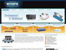 Tablet Screenshot of metropol.net.tr