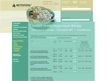 Tablet Screenshot of pif.metropol.ru